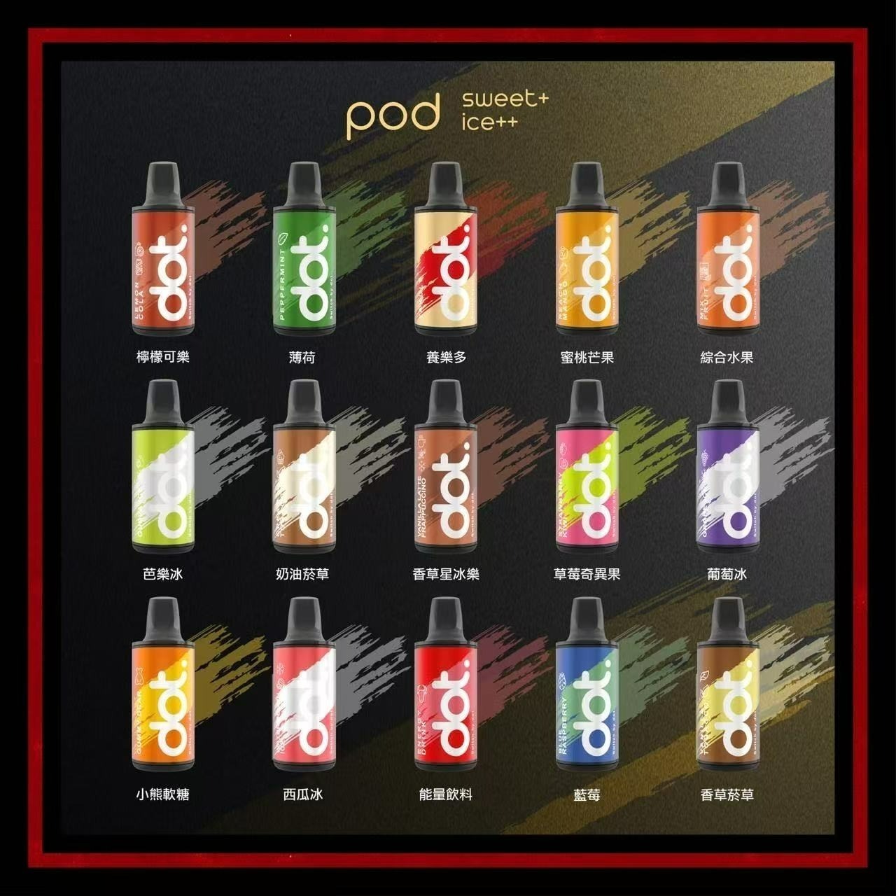 Dotmod Switch 佩特里 換彈式 煙彈 主機 一盒2入